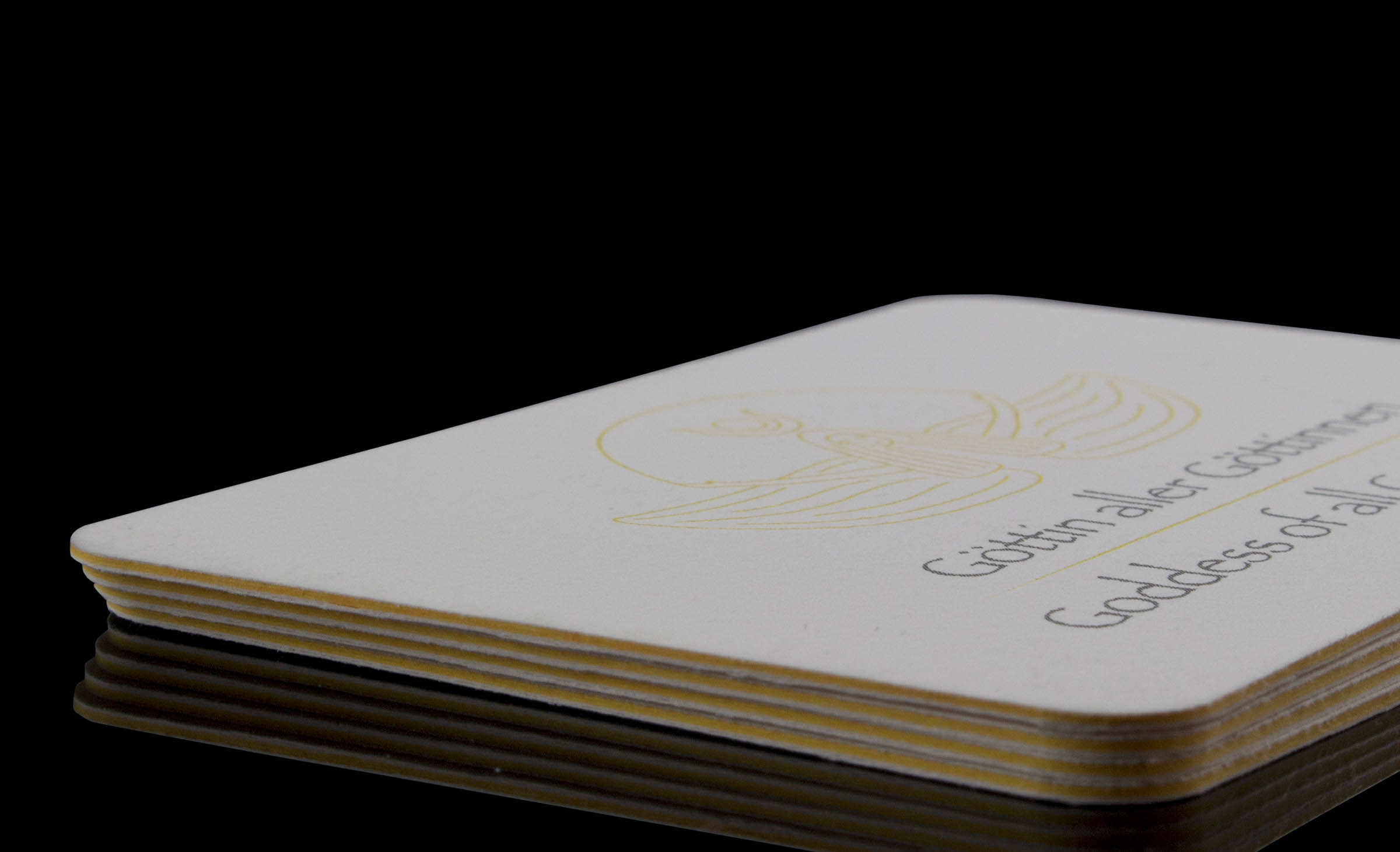 Visitenkarten für Göttin aller Göttinnen